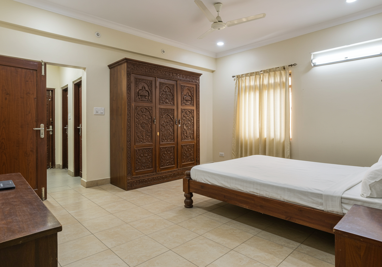 Affordable 1BHK Flat in Panchpakhadi — No Brokerage
